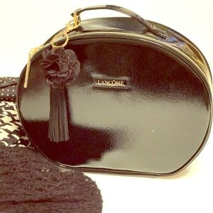Lancôme Faux Patent Leather Train Case